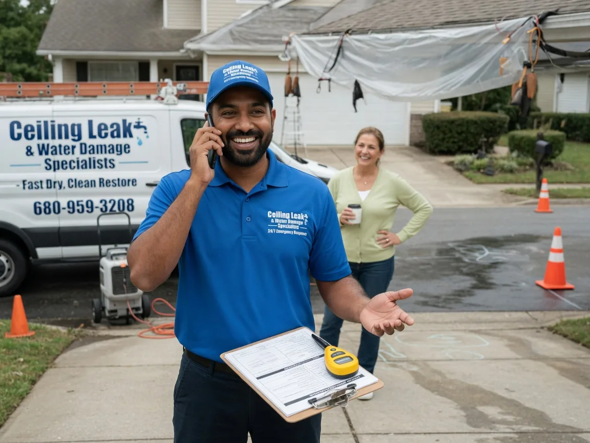 Ceiling Leak Cleanup Pompton Plains, NJ FAQs
